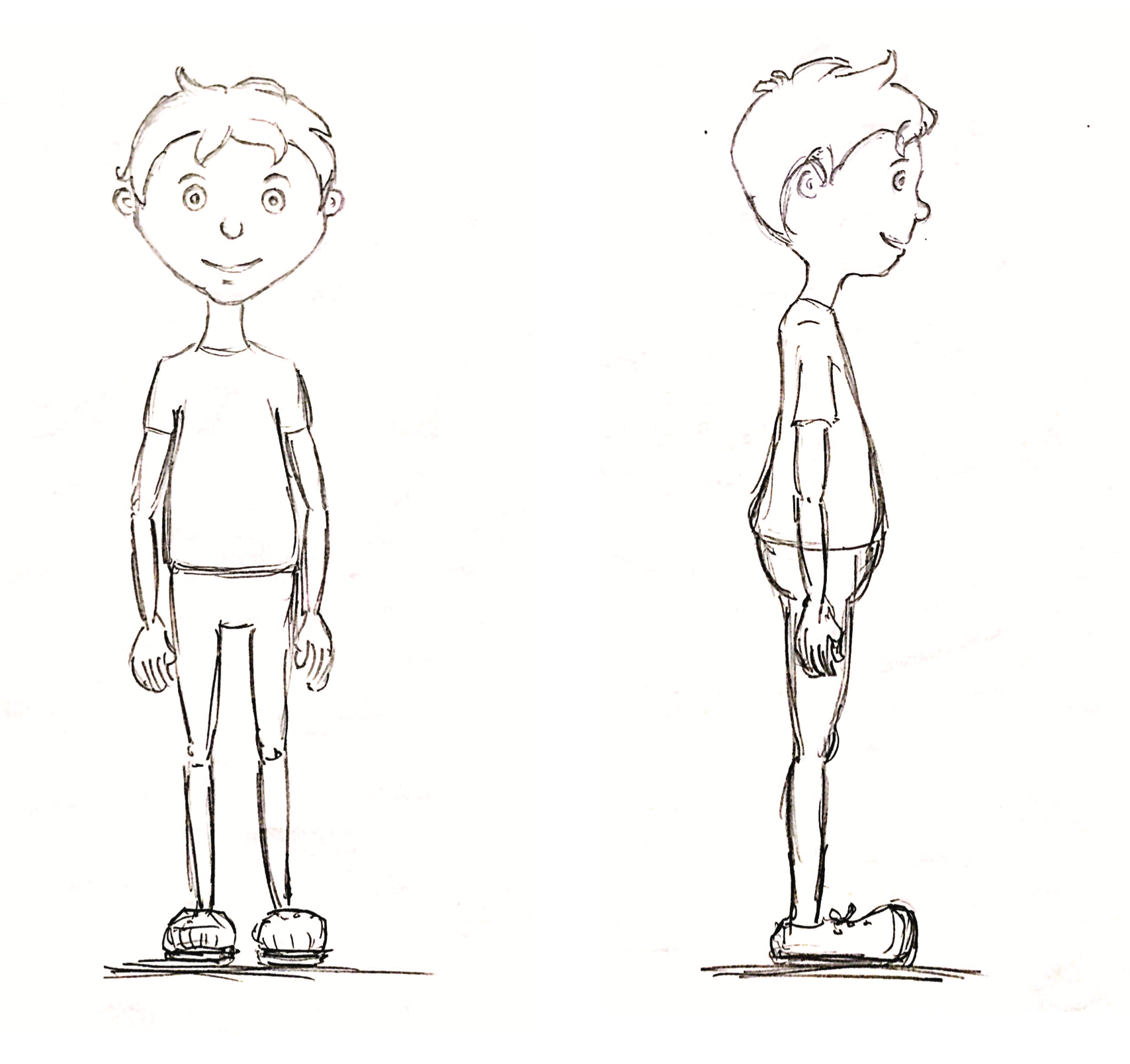 Character first sketch