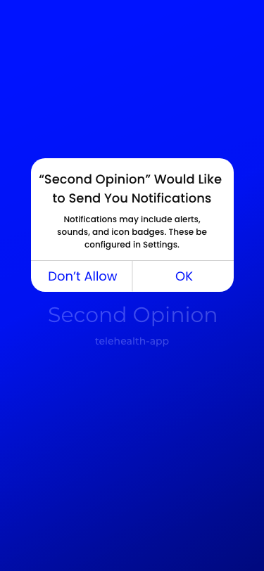 High-fidelity app screen