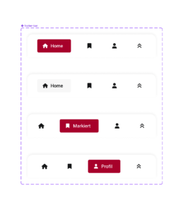 Design-language system components in Figma