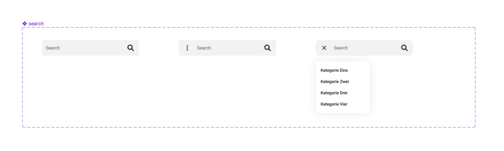 Design-language system components in Figma